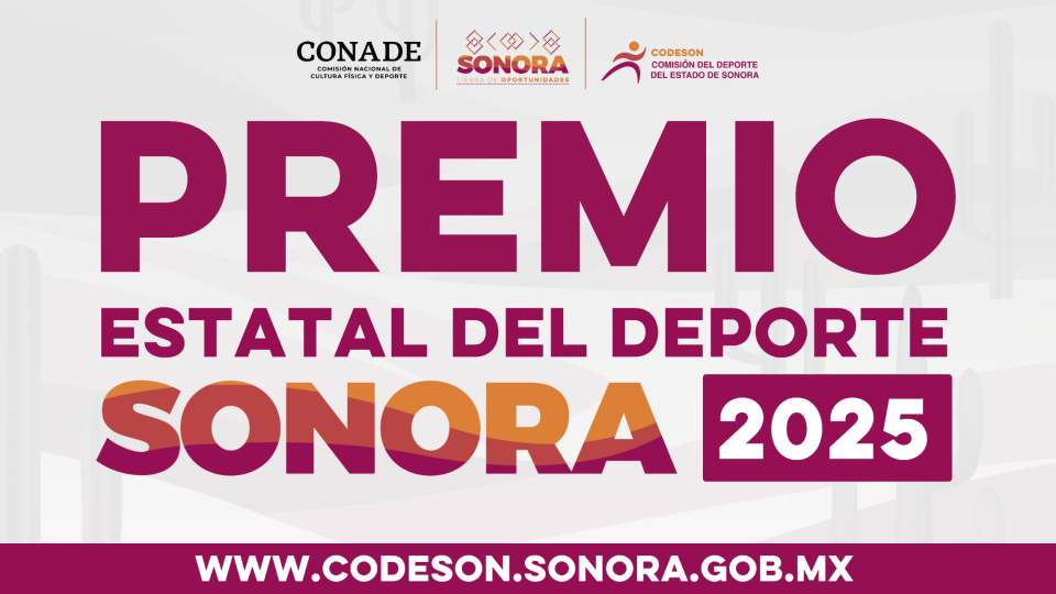 SERÁN 23 CANDIDATOS LOS QUE PARTICIPARÁN EN ELECCIÓN DEL PREMIO ESTATAL DEL DEPORTE 2025 